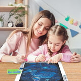 MOGTAA Blue Rose Diamond Art Kits for Adults, Glowing Butterfly Diamond Painting Kits for Beginners, DIY 5D Diamond Dots Kits Flowers Gem Painting for Home Wall Art Decor 12x16 inch MOGTAA