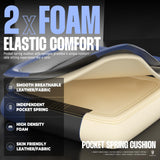 Dowinx Gaming Chair with Footrest, Big and Tall Gaming Chair for Heavy People, Gamer Chair for Adult with Massage (Blue) Dowinx