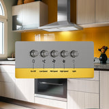 FIREGAS Range Hood 30 inch Wall Mount with Ducted/Ductless Convertible, 450 CFM Stainless Steel Chimney-Style Kitchen Hood, Over Stove Vent Hood with 3 Speed Fan, LED Light, Charcoal Filters FIREGAS