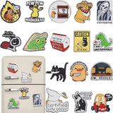 16 Pcs Funny Diamond Painting Magnets Kits,Diamonds Art Fridge Magnet Refrigerator Sticker Diamond Painting kit for Beginners Adults DIY Art Craft Gifts Home Decors (Funny) Bulerrylulu