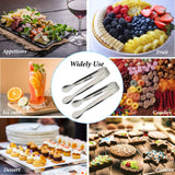 6PCS Ice Tongs Mini Sugar Tongs 4.25Inch Stainless Steel Small Serving Tongs, Small Kitchen Tiny Tongs for Appetizers,Tea Party, Coffee Bar, Desserts by Sunenlyst (Silver) Sunenlyst