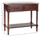 Safavieh American Homes Collection Samantha Dark Cherry 2-Drawer Console Table Safavieh