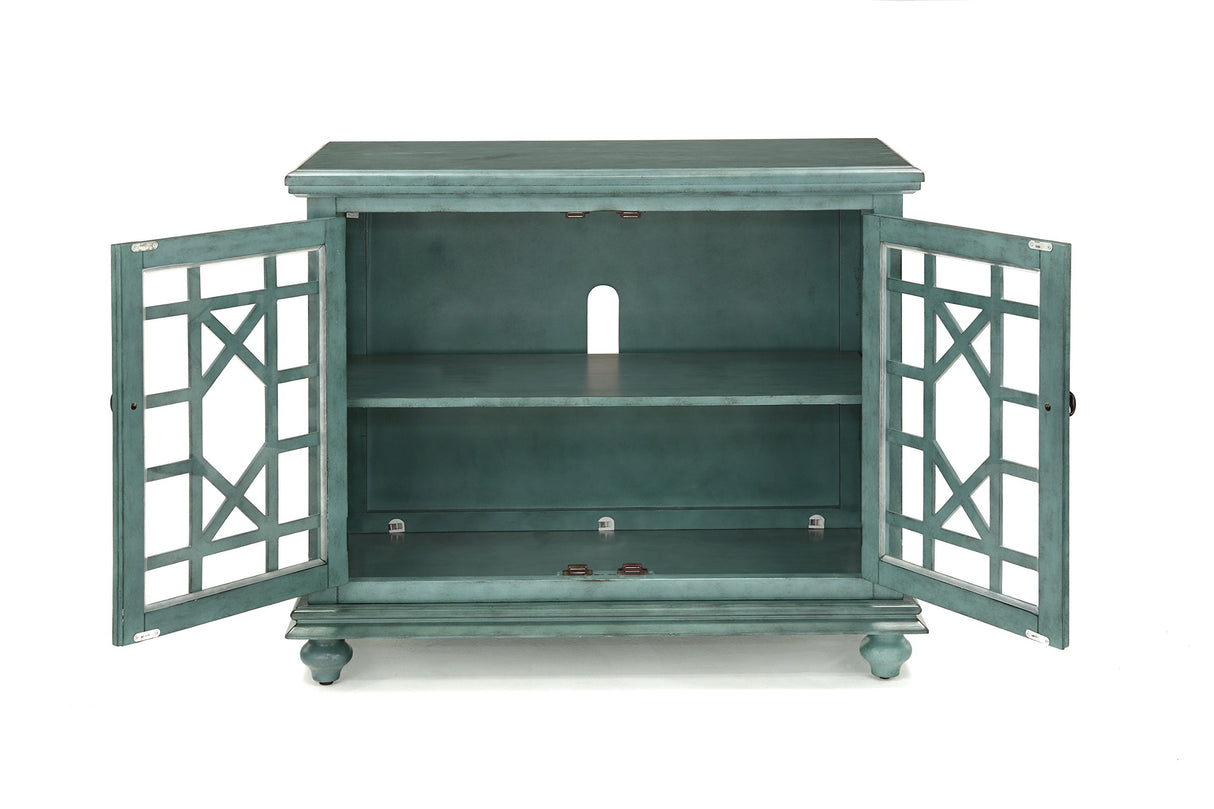 Martin Svensson Home Accent Cabinet 38" W x 32" H Teal Martin Svensson Home