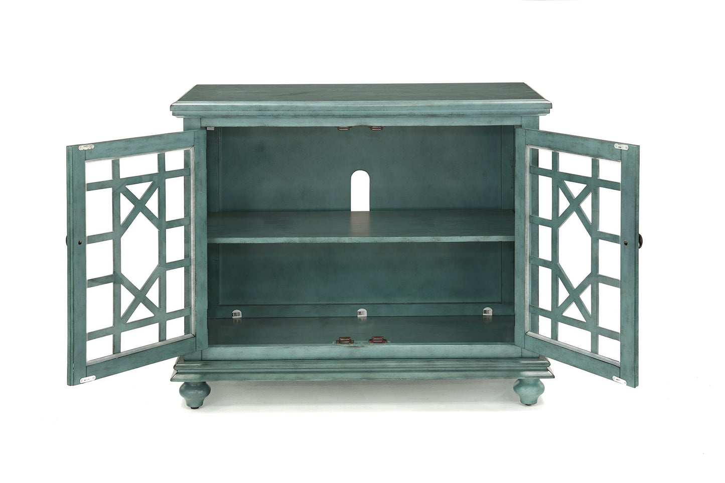 Martin Svensson Home Accent Cabinet 38" W x 32" H Teal