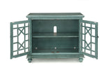 Martin Svensson Home Accent Cabinet 38" W x 32" H Teal Martin Svensson Home