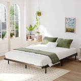 Upcanso King Box Spring Bed Base 2 Inch, Low Profile Metal Box Spring King Bunkie Board 2 Inch, 3000 Lbs Max Weight Capacity Mattress Foundation, Noise-Free, Easy Assembly Upcanso