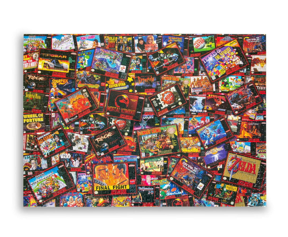 Super Never Ending Showdowns Retro Video Games 1000-Piece Jigsaw Puzzle for Adults, Kids | Interactive Brain Teaser, Educational Toys & Games, Home Activities, Building Sorting Toys for Creative Play Toynk