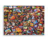 Super Never Ending Showdowns Retro Video Games 1000-Piece Jigsaw Puzzle for Adults, Kids | Interactive Brain Teaser, Educational Toys & Games, Home Activities, Building Sorting Toys for Creative Play Toynk