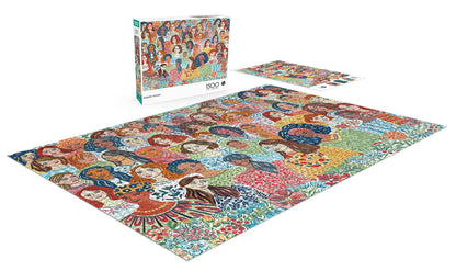 Buffalo Games - Anna Ivanir - Women Power - 1500 Piece Jigsaw Puzzle for Adults -Challenging Puzzle Perfect for Game Nights - Finished Size is 38.50 x 26.50