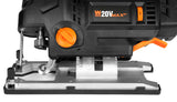 WEN Cordless Jigsaw, Brushless with Auto-Speed (Tool Only, 20V Max Battery Not Included) (20670BT) WEN