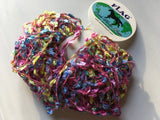 Dark Horse Yarns Flag #402 May Flowers (Blue Lilac Pink Green) Mini Flag 20 Gram Dark Horse Yarns