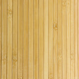 Oriental Furniture 6 ft. Tall Bamboo Wave Screen - Honey Red Lantern