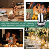 Zapstarz Candle Making Kit with Hot Plate, Candle Making Supplies for Adults Beginners, Wax Melting Pot with Stirring Spoon, Anti-Scalding Pad, Thermometer for Candle Making, Candle Making Pouring Pot Zapstarz