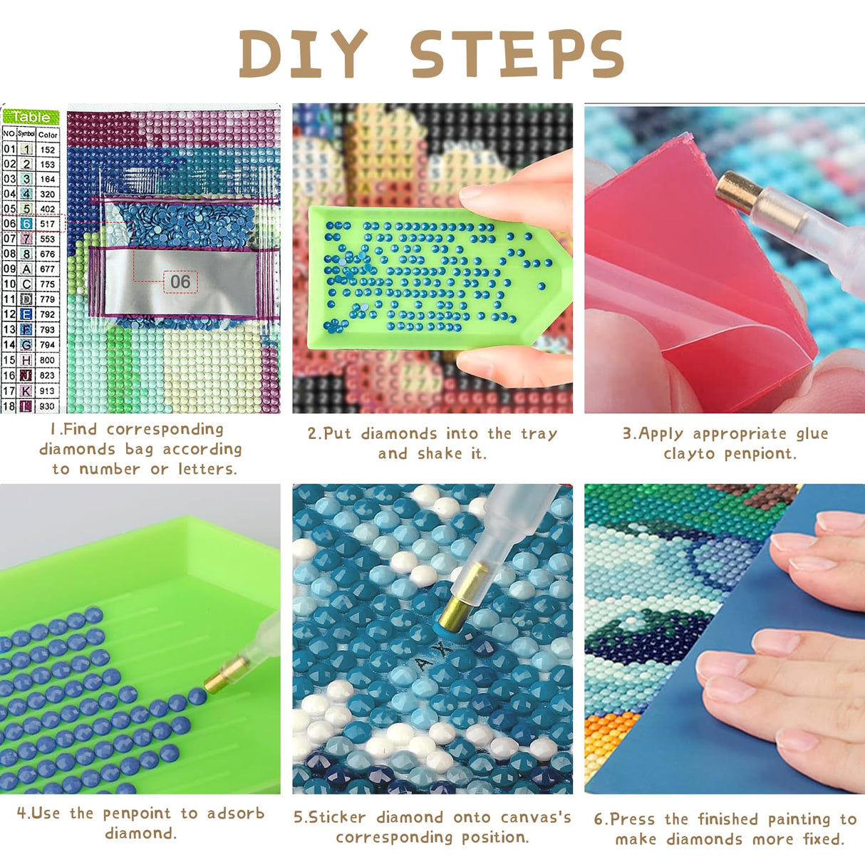 Ginfonr DIY 5D Diamond Art Kits for Adults, Animal Diamond Painting for Adults, Diamond Art Sea Otter Full Drill, Diamond Art Kits Embroidery Rhinestone Craft for Home Wall Decor 12 * 16 Inch Ginfonr