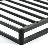 ZINUS Quick Lock Metal Smart Box Spring, 4 Inch Mattress Foundation, Strong Metal Structure, Easy Assembly, Full, White Zinus