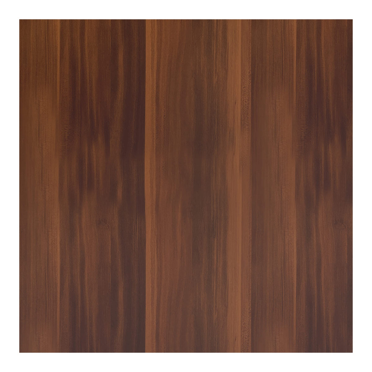 Lavish Home Mid-Century Round Coffee Table with Geometric Metal Base-Small Modern Accent for Living Room, 23.5", Brown Walnut & Black Lavish Home