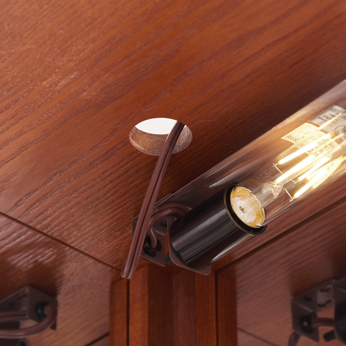 Ball & Cast 72" H Lighted Corner Curio Cabinet with Curved Top Carving,Glass Display Cabinet with 6 Tempered Adjustable Glass Shelves and Doors,Light Bulb Included, Rack for Liquor Storage,Oak Ball & Cast