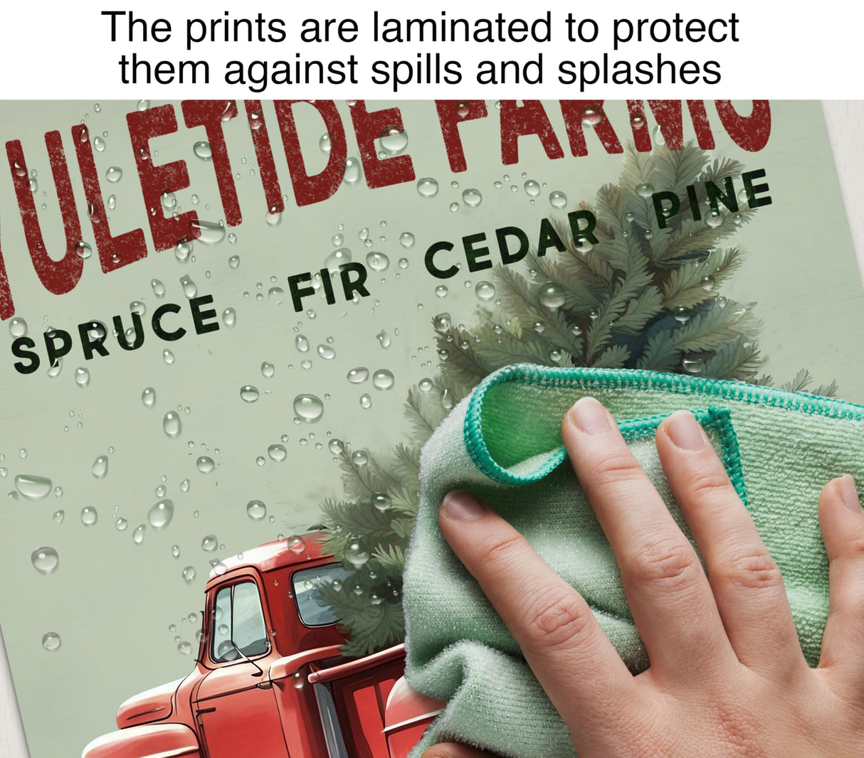 Farmhouse Wall Decor for your Home - 12x16 Rustic Wood Frame with 14 Interchangeable Sayings for the 4 Seasons, Christmas, Easter, Thanksgiving & July 4 Parallel Decor