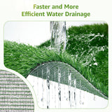 LOOBANI Dog Grass Pee Pads, Artificial Dog Grass Pads for Potty Tray, Fake Grass for Dogs to Pee On, Outdoor Indoor Pee Grass for Dog Potty (18*23 inch) LOOBANI