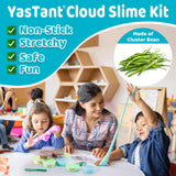 YasTant Slime Kit for Girls and Boys, Safe and Fluffy Slime for Kids, Stress Relief Kids Slime Kits for Toddlers, Stretchy Butter Slime Pack of 6 YasTant
