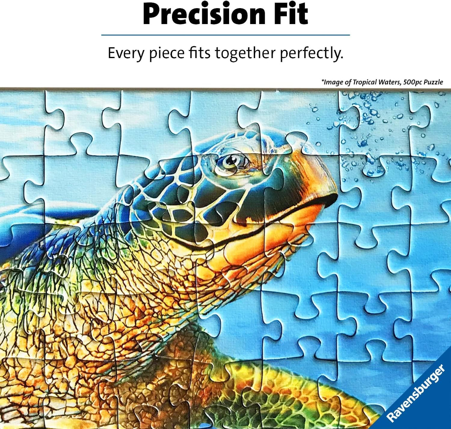 Ravensburger Rig Views - 500 Piece Large Format Jigsaw Puzzle | Unique Design with Softclick Technology | Ideal for Adults and Kids | Durable Pieces | Eco-Friendly Materials