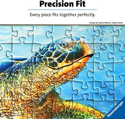 Ravensburger Rig Views - 500 Piece Large Format Jigsaw Puzzle | Unique Design with Softclick Technology | Ideal for Adults and Kids | Durable Pieces | Eco-Friendly Materials