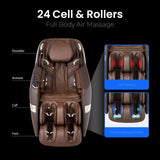 Titan Quantum Massage Chair | Taupe | Full Body & Zero Gravity Features | Customizable Massage Programs Osaki