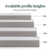 ZINUS 12 Inch Ultima Memory Foam Mattress [New Version], Twin, Fiberglass Free, Medium Firm Feel, Breathable Airflow Memory Foam, Certified Safe Foams & Fabric, Mattress in A Box Zinus