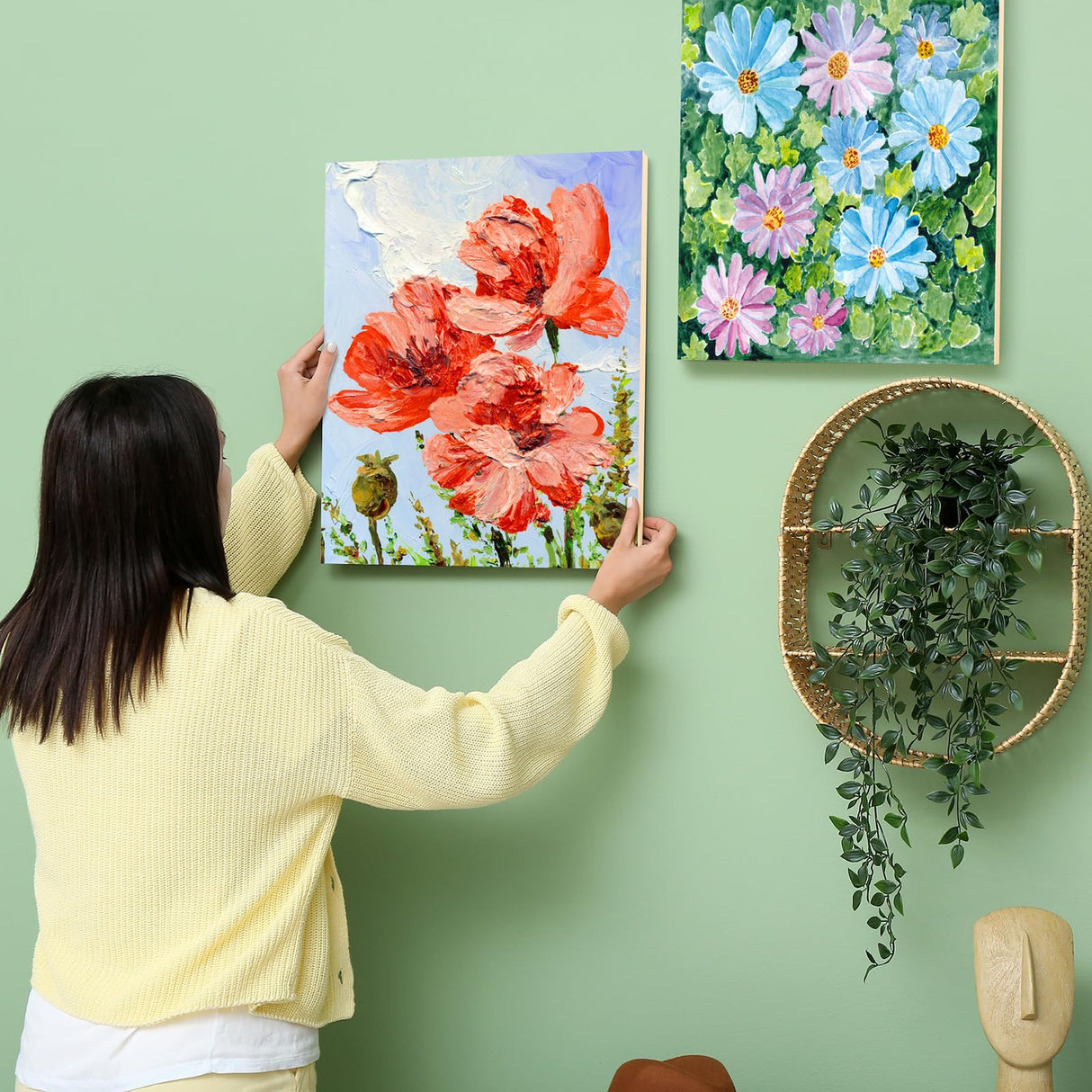 Aodaer 8 Pack Wood Panels 8 x 10 Inch Wooden Panels Canvas Unfinished Craft Wood Boards Panels for Art Crafts Acrylic and Oil Painting Pouring DIY Projects Aodaer