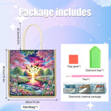 Tontut Diamond Painting kit Handbag Beautiful Scenery DIY Handmade Diamond Pattern Creative Gift Large Capacity Commuting Leisure Bag Tontut