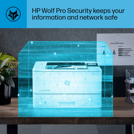 HP LaserJet Pro 4001n Black & White Printer, Print, Fast speeds, Easy setup, Mobile printing, Advanced security, USB, Ethernet Connection, Best-For-Office HP