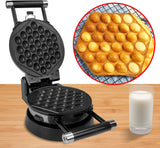 Health and Home 3-in-1 Waffle, Omelet, Egg Waffle Maker, 3 Removable Nonstick Baking Plates, Upgraded 360 Rotating Belgian Maker Health and Home