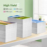 LC401XL Ink Cartridges for Brother Printer LC401 Ink High Yield for Brother LC401 Ink Cartridges Work for MFC-J1010DW MFC-J1170DW MFC-J1012DW MFC-J1800DW MFC J1010DW(4 Pack, Black Cyan Magenta Yellow) Gagalay