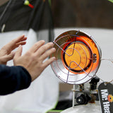 15,000 BTU Single Tank Top Portable Propane Radiant Heater,Grey/ Silver Mr. Heater