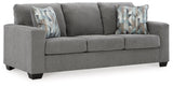Signature Design by Ashley Deltona Casual Sofa for Living Room, Gray Signature Design by Ashley