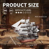 Piececool 3D Metal Puzzles, USS Constitution Sailing Boat Models for Adults Sailing Frigate Warship Sailboat Ship Model Building Kits Hobby Crafts for Adults Creative Gift Ideas Birthday Christmas Piececool