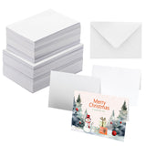 50 Pack Heavyweight Cotton Watercolor Cards with Envelopes, 4 x 6 Inch, Perfect for Painting or Card Making, Ideal for Christmas and Birthday Gifts ANSSDO