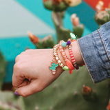 Make It Real: Neo-Brite Chains & Charms Kit - Create 10 Unique Cord & Tassel Charm Bracelets, 195 Pieces, Includes Play Tray,DIY Playful Charm & Jewelry Kit, Tweens & Girls, Arts & Crafts, Ages 8+ Make It Real