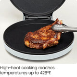 Chefman Everything Maker & Pizza Oven – 1440W Countertop Electric Pizza Maker with 12” Nonstick Cooking Plates, Make Pizza, Quesadillas, Omelettes and More, with Indicator Lights and Vertical Storage Chefman