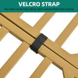 YITAHOME 6 Pieces Patio Furniture Set with Coffee Table & Washable Cushions, Wicker Rattan Conversation Sectional Set for Garden Yard Pool Beige YITAHOME