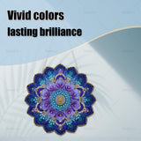 Aeepics Hanging Diamond Art Kit for Adult Mandala, DIY Diamonds Painting Pendant Ornament Kit, Acrylic Diamond Art Painting Board Kit Aeepics
