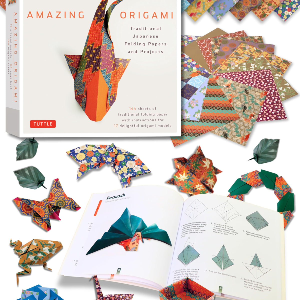 Amazing Origami Kit: Traditional Japanese Folding Papers and Projects ...