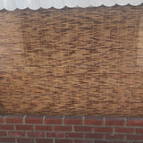 Bamboo Shades Patio Blinds 72" 64" 84" Bamboo Blinds Roll-Up Lifting Window Roman Shade(Size:48'' x 84''-(W x H)) WoodArtSupply