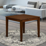 East West Furniture Oxford Square Kitchen Dining Table for Small Spaces, 36x36 Inch, Antique Walnut East West Furniture
