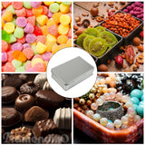 Framendino, Sublimation Candy Tin Box Storage Blank Box with Lid Metal Trinket Tins Container Rectangle Framendino