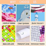 Easter Chicken Diamond Art Kits for Adults-Easter Eggs Diamond Painting Kits for Adults, DIY 5D Spring Full Drill Gem Art Crafts Kits for Home Wall Decor 12x16 in Axquilon