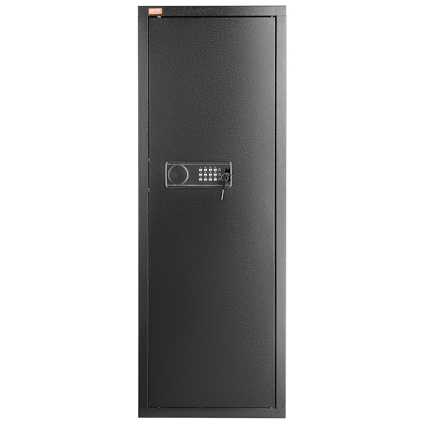 VEVOR 6-8 Rifles Gun Safe, Rifle Safe with Lock & Digital Keypad, Quick Access Tall Gun Storage Cabinet with Removable Shelf, Rifle Cabinet for Home Rifle and Shotguns