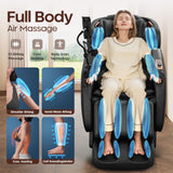 CASINTA 3D Massage Chairs Full Body and Recliner - 53.5 Extend Sl Track Shiatsu Massage Chair - 2 Zero Gravity,11 Massage Techniques,Core Heating & 22 Airbag, Smart Foot Rollers,Ai Voice, Yoga Mode CASINTA