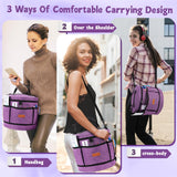 Katech Crochet Kit for Beginners, Beginner Crochet Kit for Adults and Kids Crochet Kits Includes Crochet Hooks Knitting Bag Crochet Yarn for Crocheting Instruction Knitting Kit Crochet Supplies Gift Katech