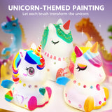 Klever Kits DIY Night Light- Paint Your Own Unicorn Lamp- Arts & Crafts Kit School Activities Art Supplies Painting Kits, Birthday Gifts for Girls Boys Aged 6+ Klever Kits